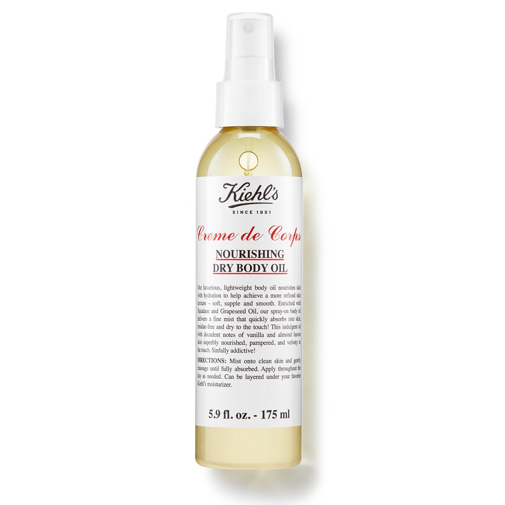 

Питательное сухое масло для тела creme de corps nourishing dry body oil Kiehl'S, 175 мл