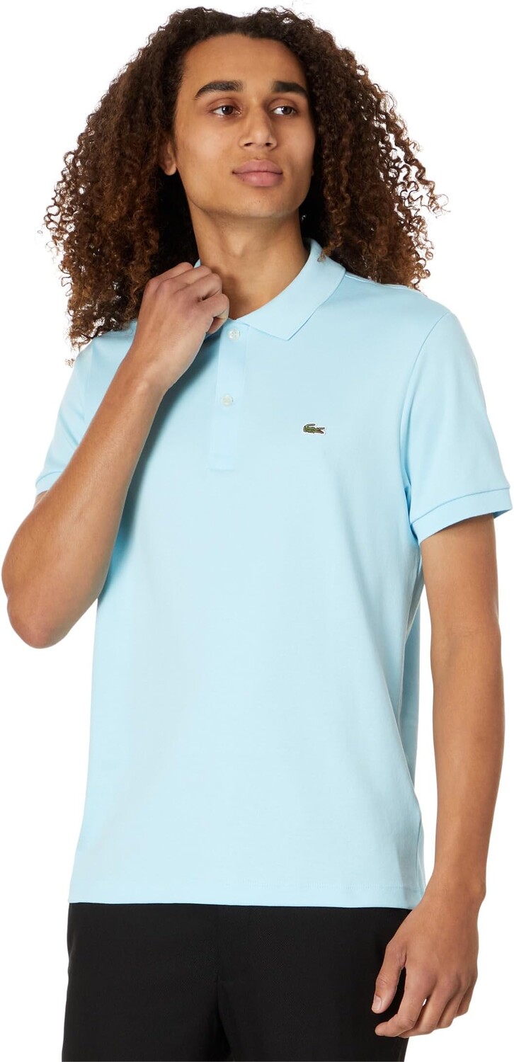 

Рубашка Lacoste Short Sleeve Jersey Interlock Regular, цвет Agrion