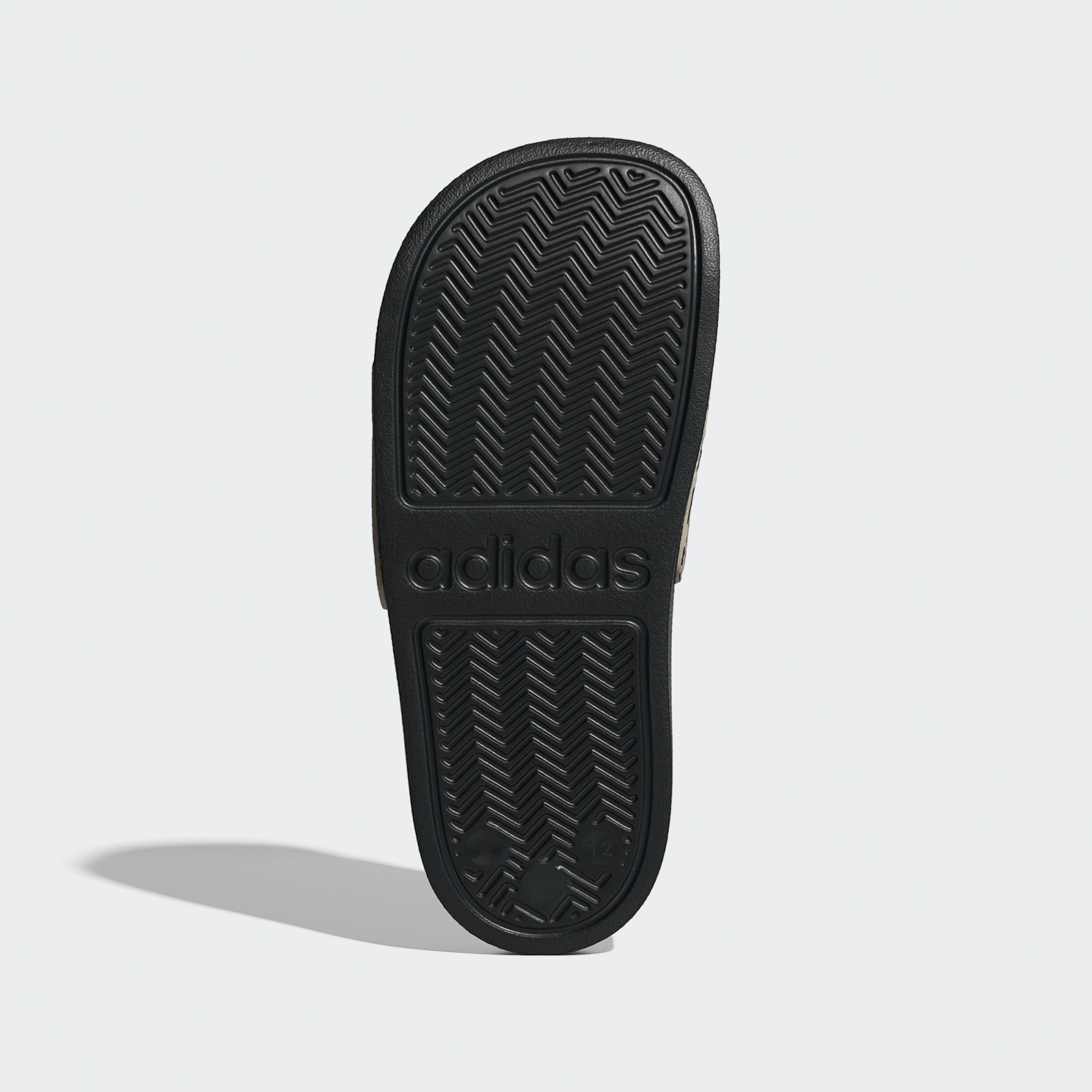 Adidas Sportswear Пляжные и бассейновые тапочки 'Adilette Shower' в бежевом цвете — фото 4