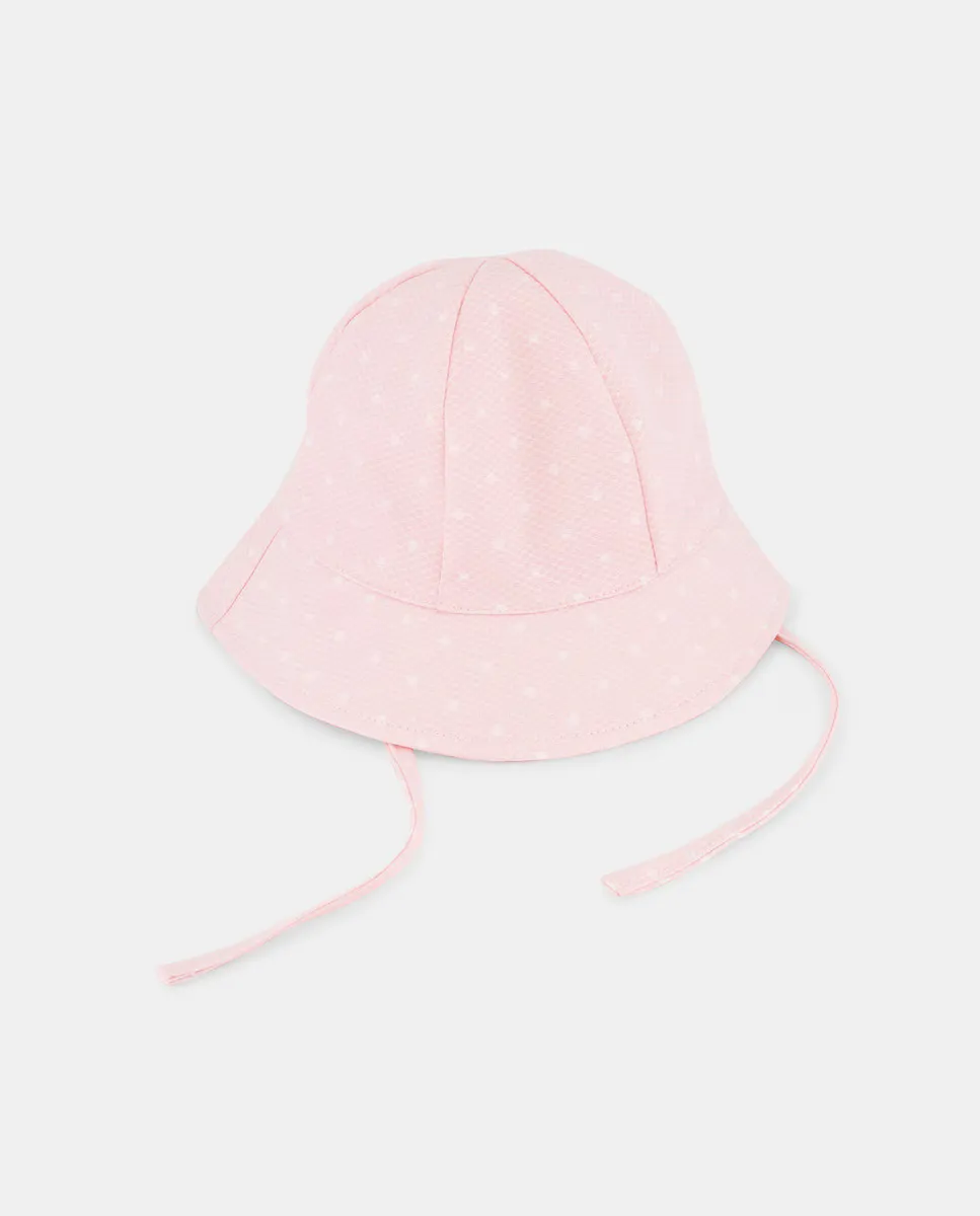 

Шляпка из пике для малышки Coconut El Corte Inglés, цвет Rosa
