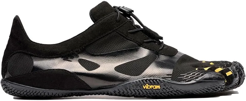 Мужские кроссовки Vibram FiveFingers KSO EvoFitness, черный/желтый