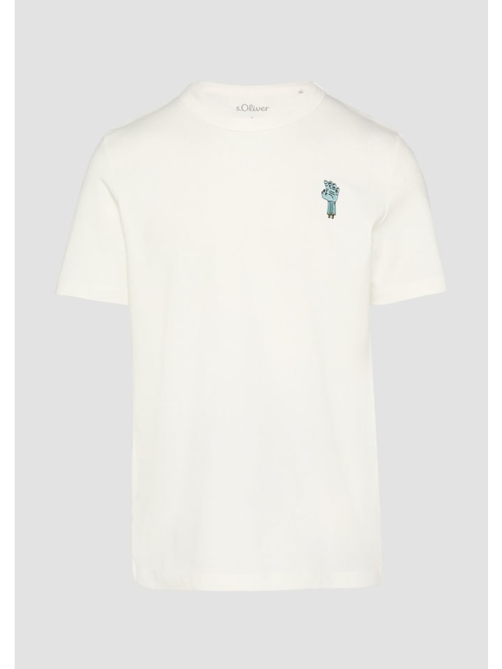 

Футболка в цвете 01D1_white s.Oliver, Белый, Футболка в цвете 01D1_white s.Oliver