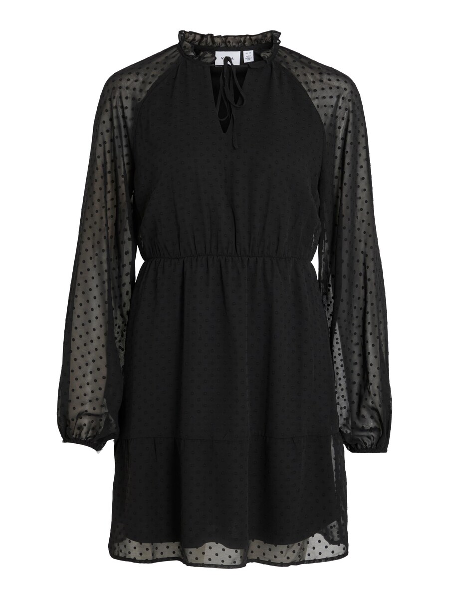 

Мини платье VILA Dress Dobby, черный