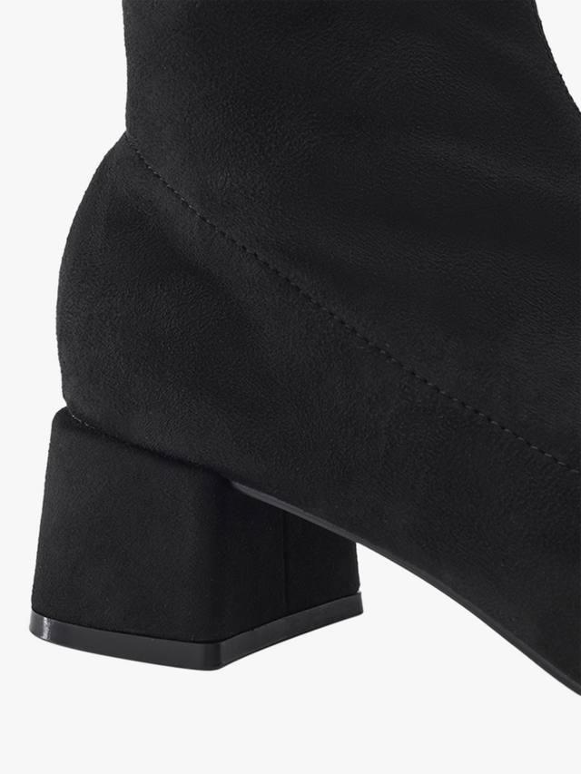 Osoku Alcantara ботинки на шнуровке с коротким голенищем Moda in Pelle, Black — фото 3