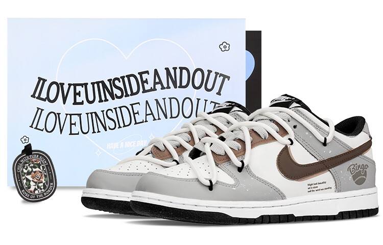 

Мужские кроссовки для скейтбординга Nike Dunk, Light Gray