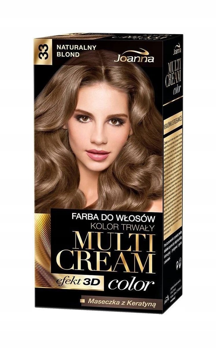

Joanna Multi Cream Dye 33 Натуральный блонд