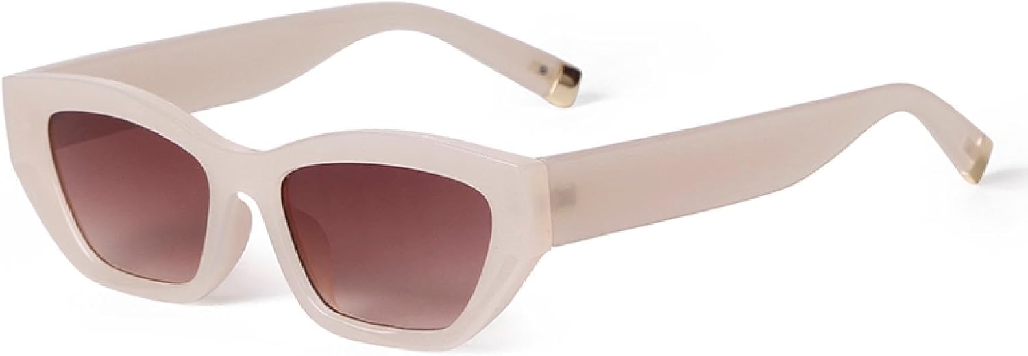 

Солнцезащитные очки с защитой от УФ-излучения UV400 | Толстые, маленькие, «кошачий глаз» | Для женщин и мужчин, для занятий спортом на открытом воздухе и вождения DSVIGF, 01