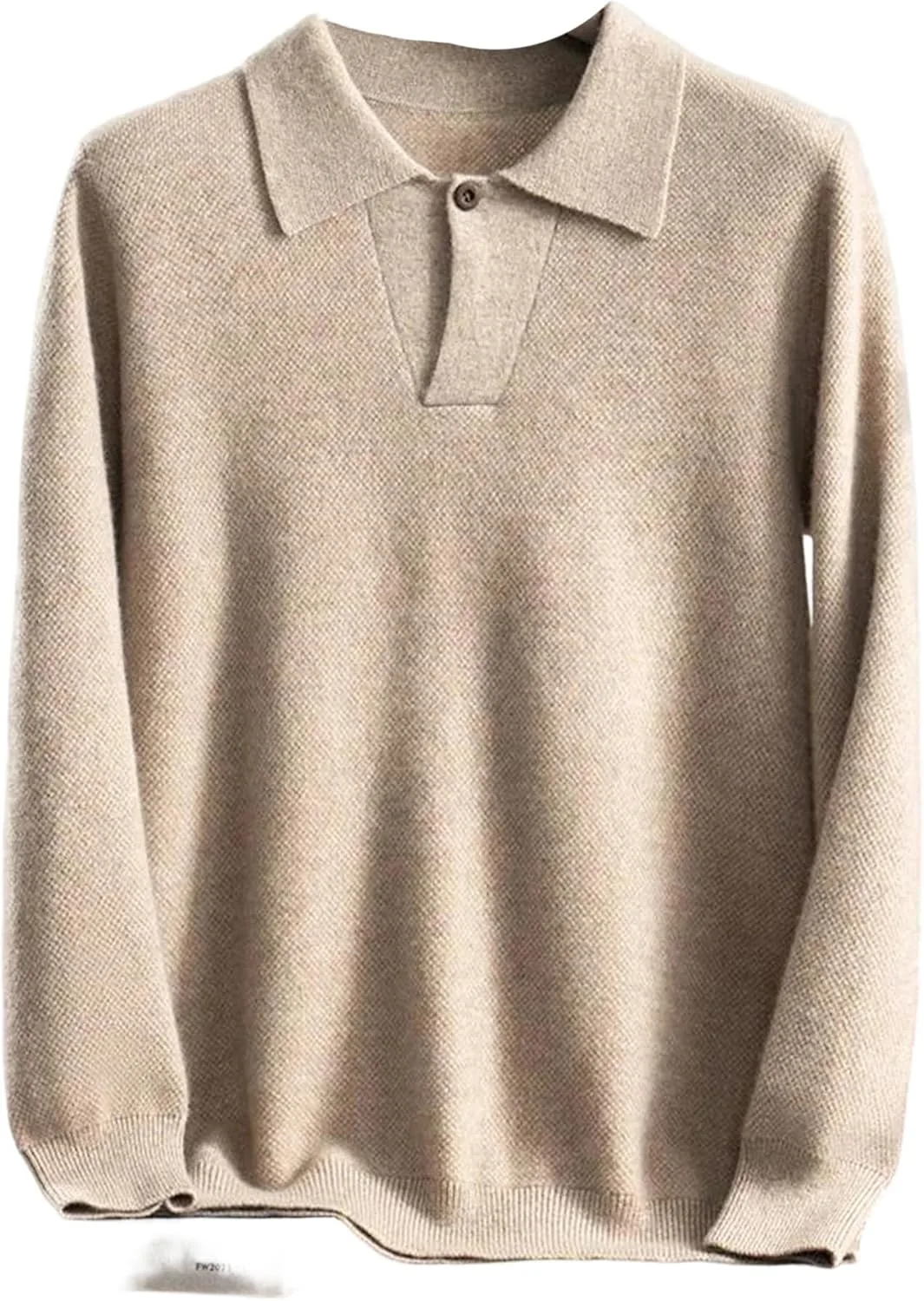 

Мужской свитер из кашемира с длинными рукавами, мягкий и теплый Suwequest