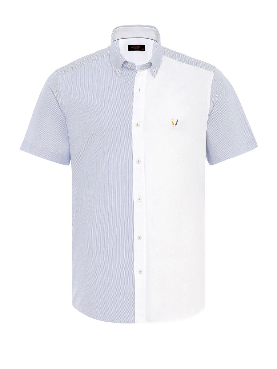 

Рубашка обычного кроя на пуговицах By Diess Collection, цвет Blue/White