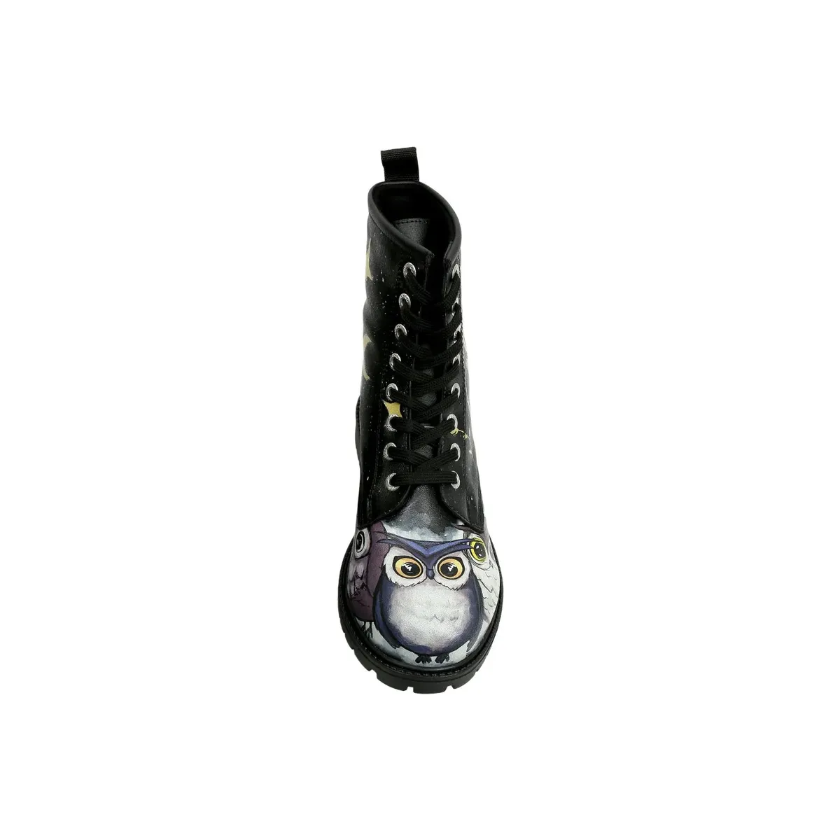 Ботинки на шнуровке DOGO "Женские черные длинные сапоги Go Back To Be Yourself 36 Women's Boots", веганский, коричневый — фото 4