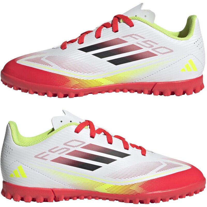 Fussball-Hartplatzschuhe f50 клуб детский tf Adidas, мультиколор — фото 4
