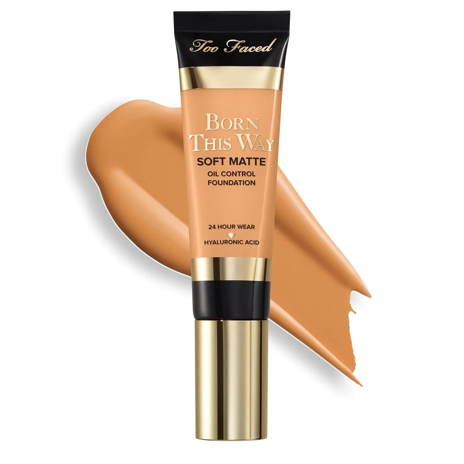 Тональный крем Too Faced Born This Way Soft Matte Foundation | Увлажняющий, матирующий, водостойкий тональный крем, контролирующий жирность кожи в течение всего дня, 30 мл, 11 Golden Beige (Light with Golden Undertones)