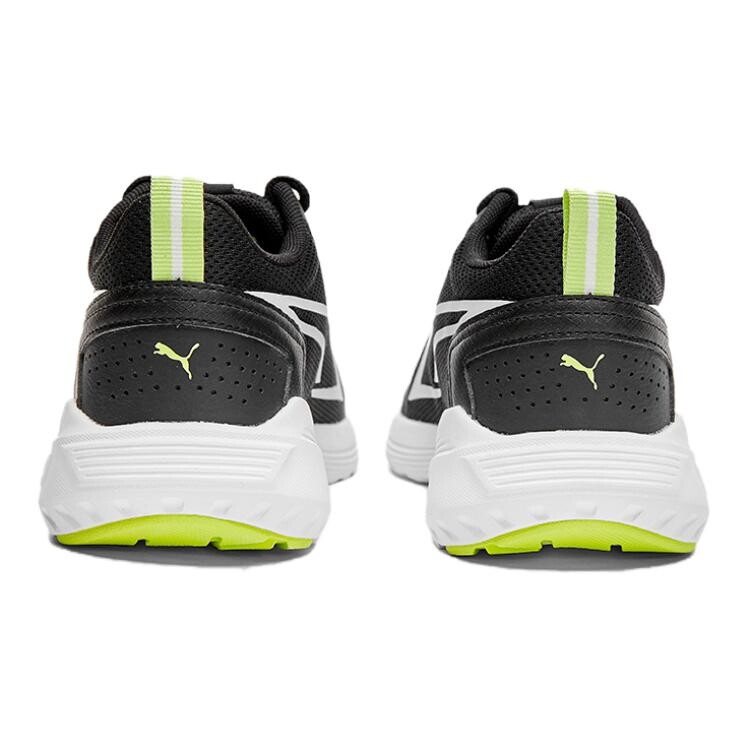 Детские кроссовки All-Day Active GS Low-top, черные/белые/зеленые Puma, черный — фото 4