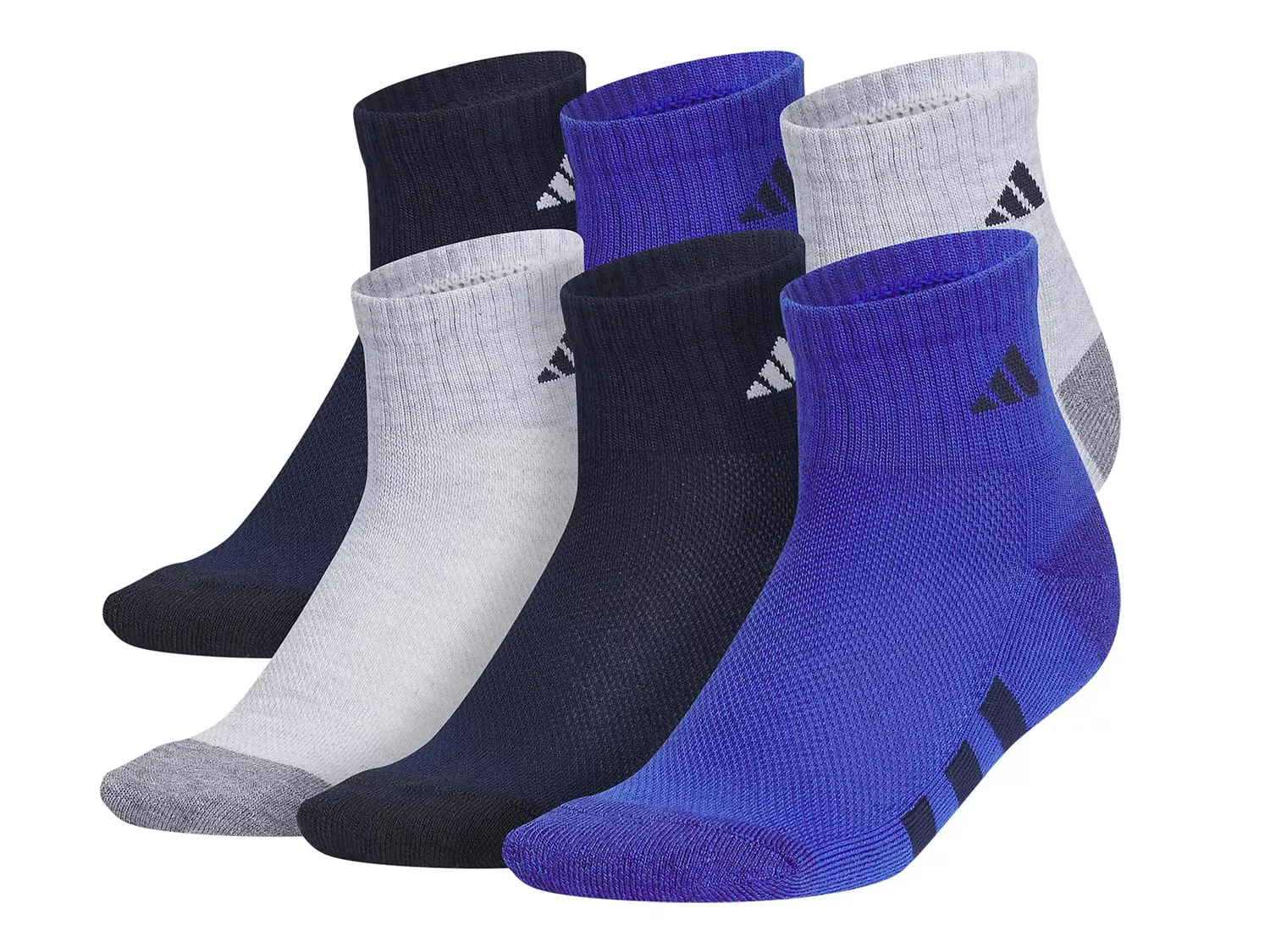 

Детские спортивные амортизирующие носки (6 пар) Adidas, Cobalt/Navy