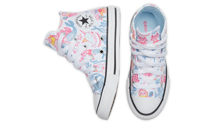 Кеды Converse Chuck Taylor All Star High Top Toddler/Youth, белый — фото 4