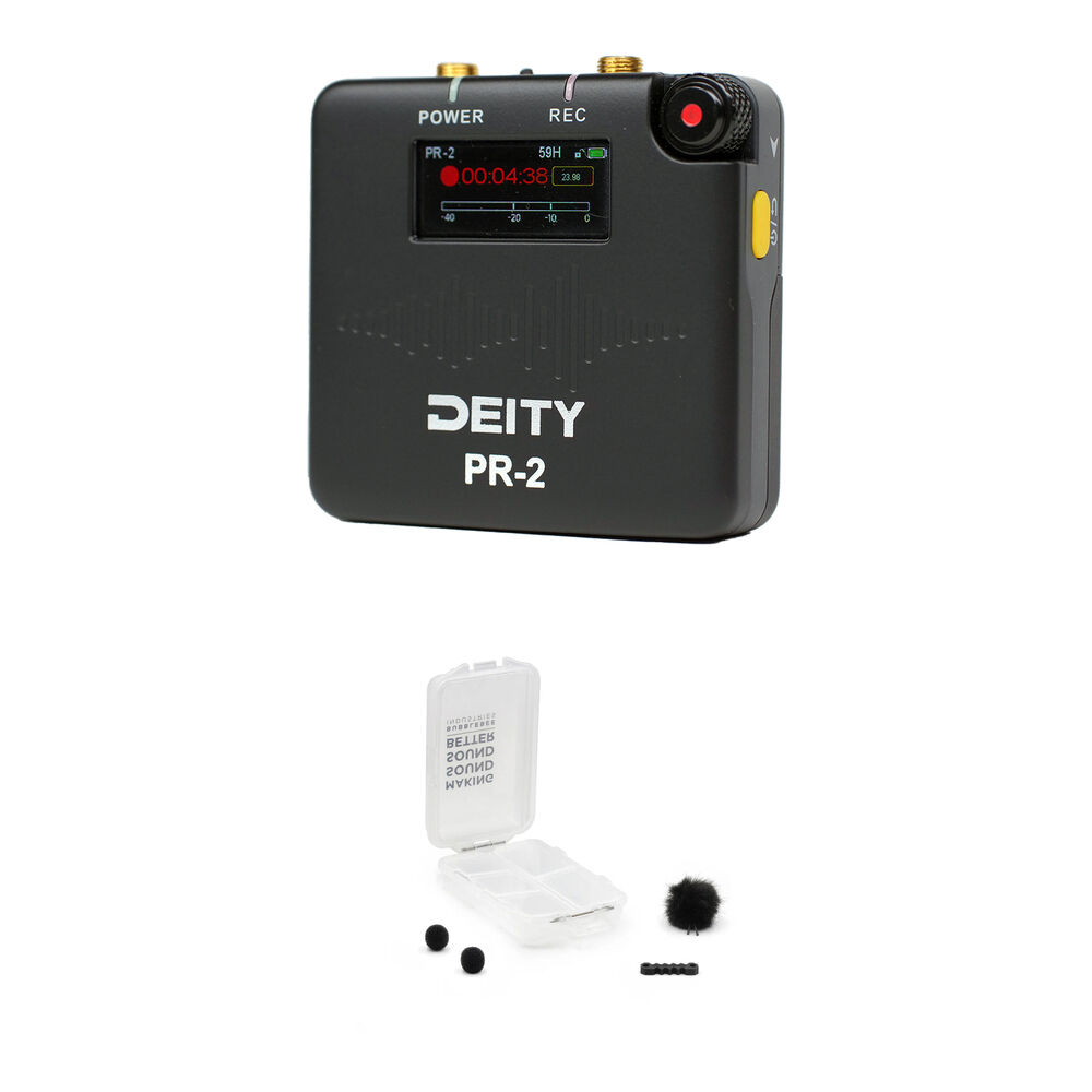 

Портативный цифровой рекордер Deity Microphones PR-2 32-Bit Float Pocket Audio Recorder with