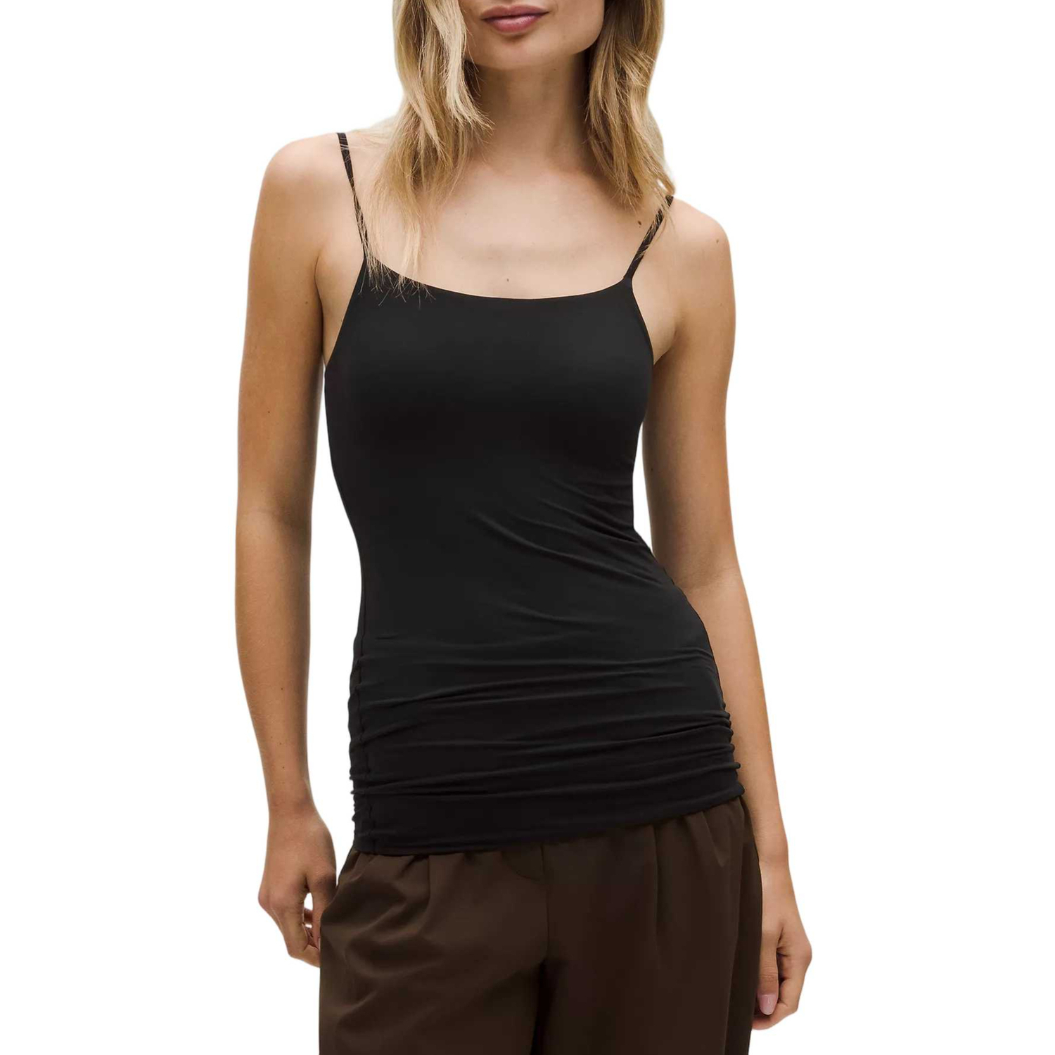 

Wundermost Майка женская Lululemon, черный/blk