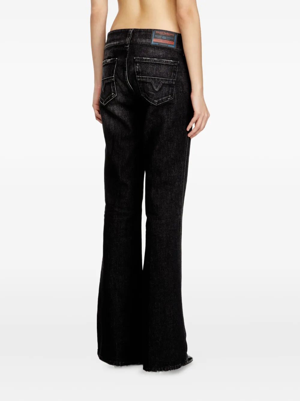 Джинсы D-Hush 09N50 с накладным карманом Diesel, черный — фото 4