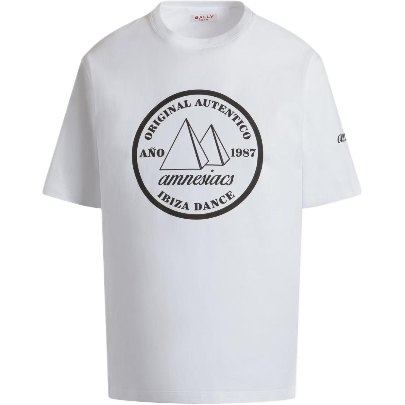 

Футболка X Dj Leo Mas Amnesia print BALLY, белый