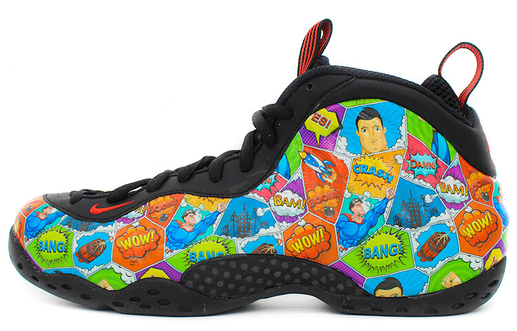 

Баскетбольные кроссовки Foamposite One Vintage для мужчин, среднего размера, многоцветные Nike