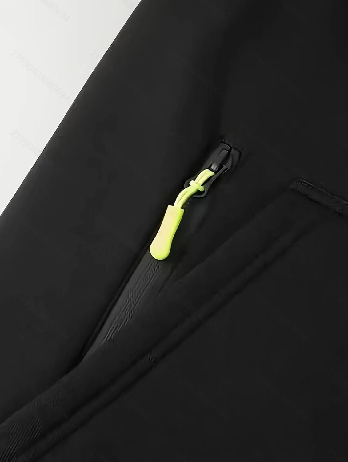 Толстовка с капюшоном для мужчин, Full Zip, на молнии, с карманом — фото 2