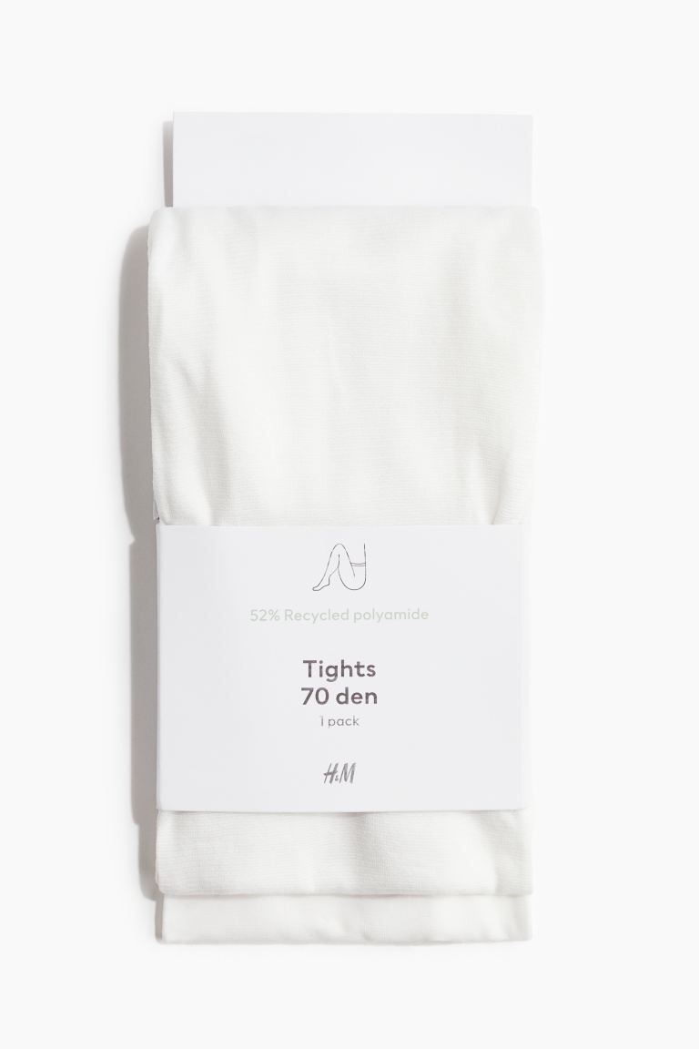 

Колготки 70 ден H&M, белый