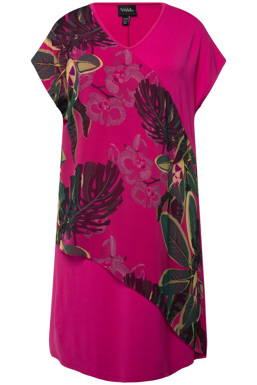 

Мини платье Ulla Popken Dress, розовый