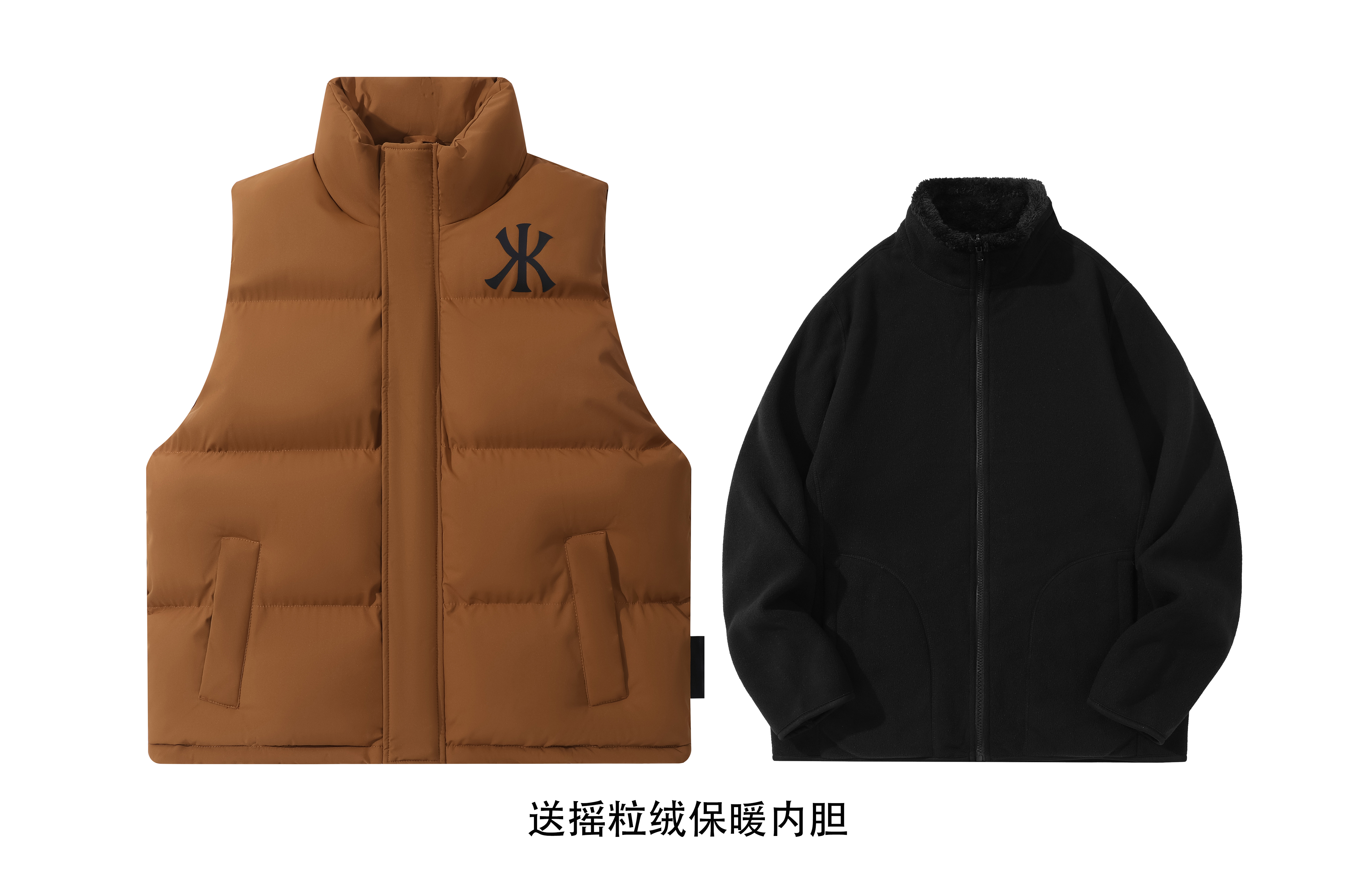 

Kawasaki Жилет унисекс, Camel (Comes with Fleece-Lined Liner)