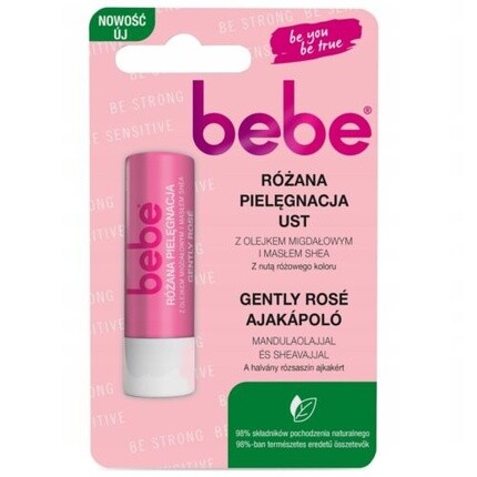 

Питательная губная помада Young Care Rose 4,9 г Bebe Assorted