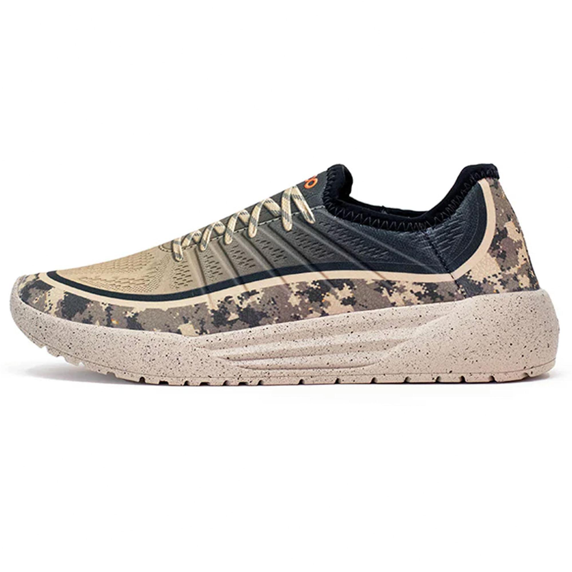 Мужские повседневные туфли-слипоны в стиле рейсер PSUDO, Taupe Ombre Camo