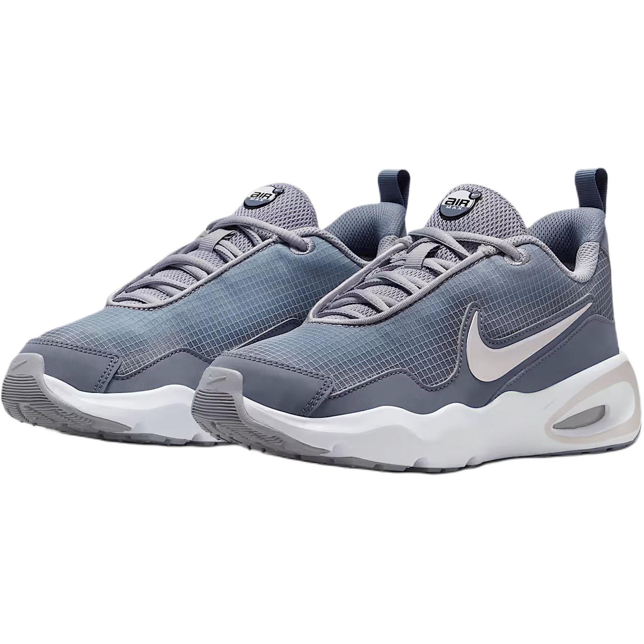 Air Max Nova дышащие поддерживающие низкие детские беговые кроссовки Concrete Gray для подростков Nike, Concrete серый — фото 4