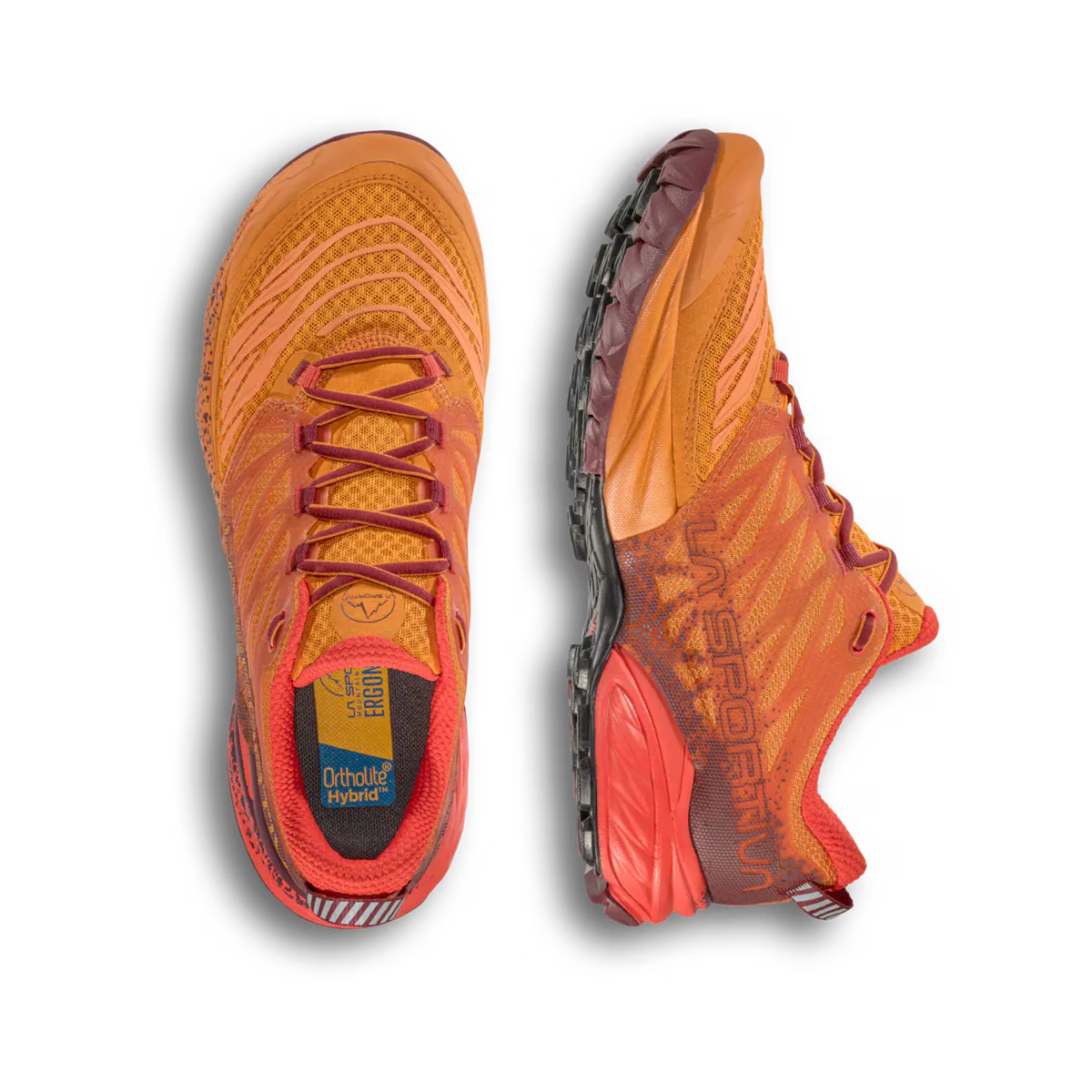 Мужские кроссовки Akasha II La Sportiva для трейлраннинга, красный — фото 3