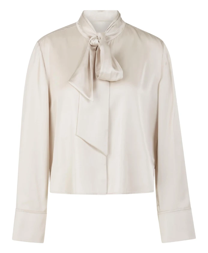 

Бежевая блузка с узором ZC Marc Cain, бежевый