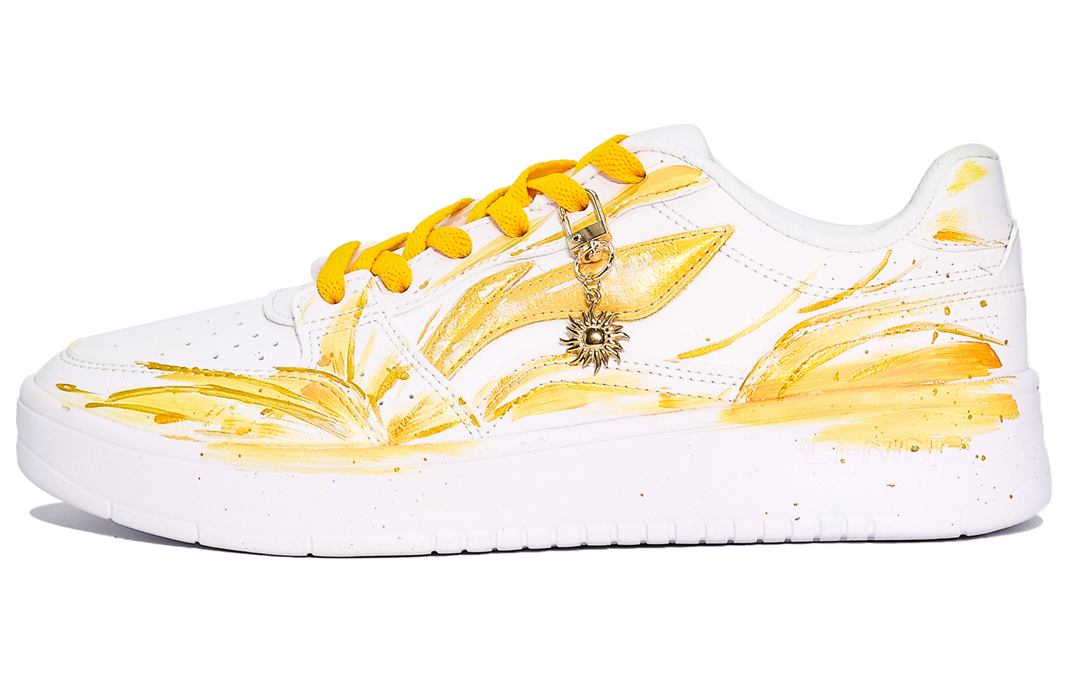 

Acer Truncatum устойчивые к истиранию легкие нескользящие низкие кроссовки для скейтбординга мужские LINING, белый золотой