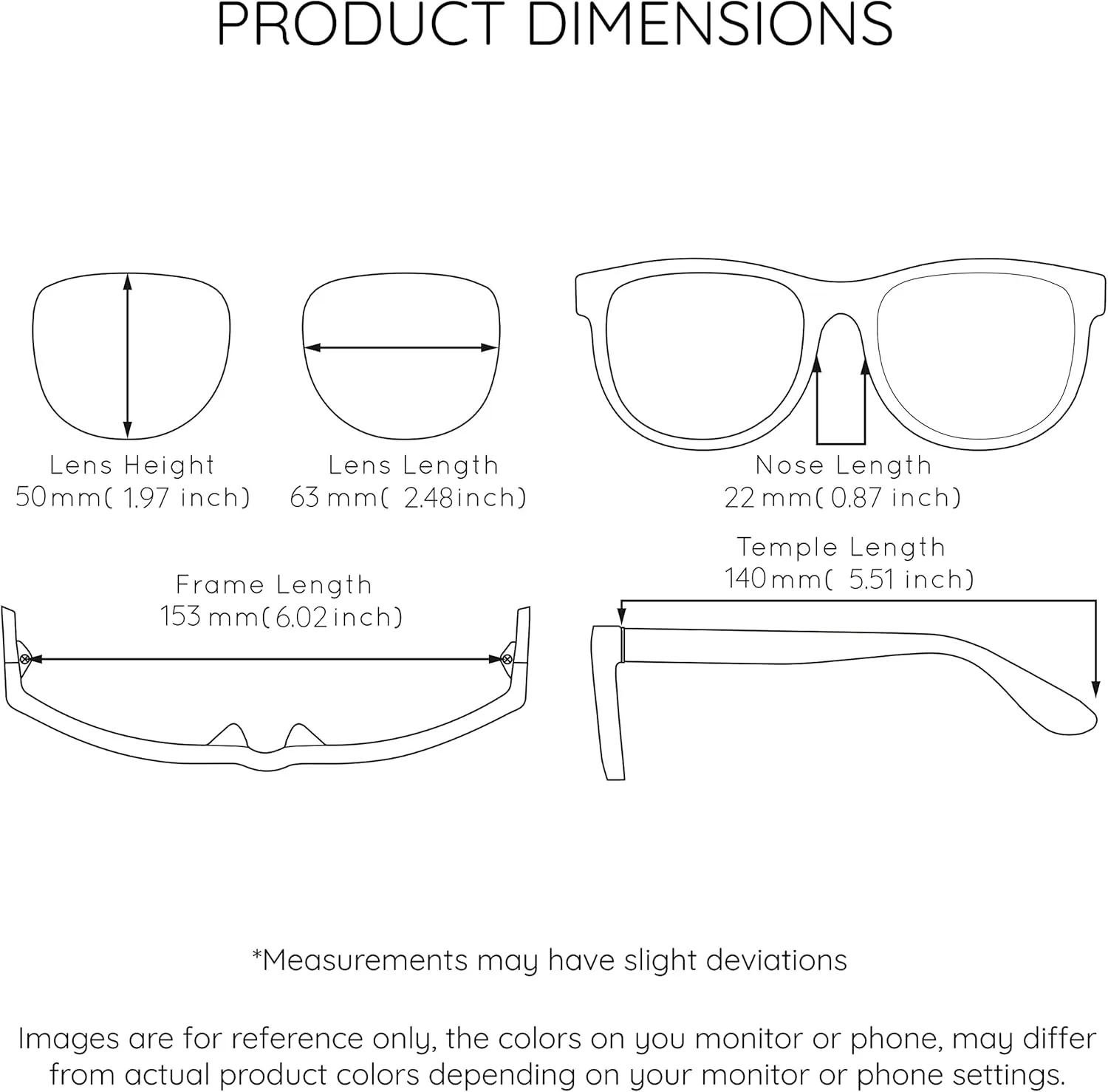 

Очки EDGEIWEAR Super XXExtra Large Spring Hinge For Retro Square Rectangular Wide Frame Sunglasses Suitable For Men&Women, Clear Grey Frame / Grey Lens 152