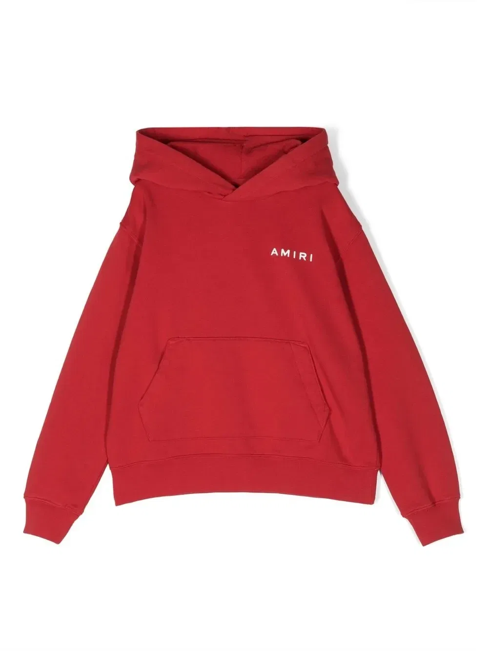 Худи с графичным принтом и кулиской Amiri Kids, красный
