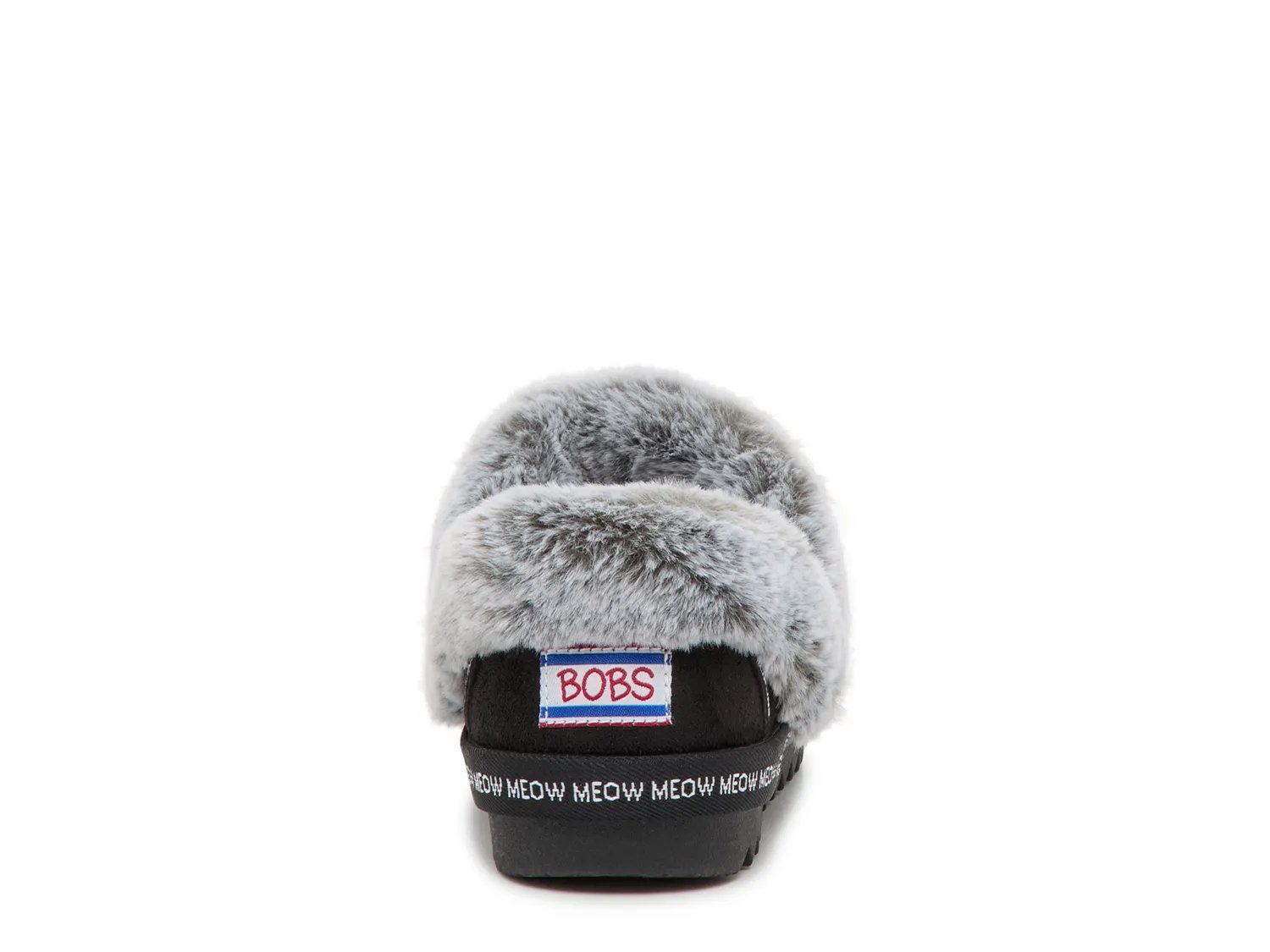 Тапочки Skechers BOBS Slip-Ins Cozy Kiss Meow Slipper, черный — фото 4
