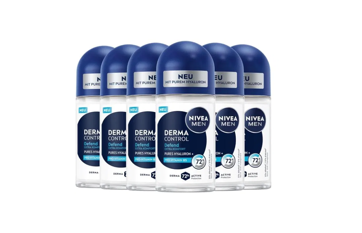Мужской роликовый дезодорант «Derma Control Defend» от NIVEA MEN, 50 мл Nivea