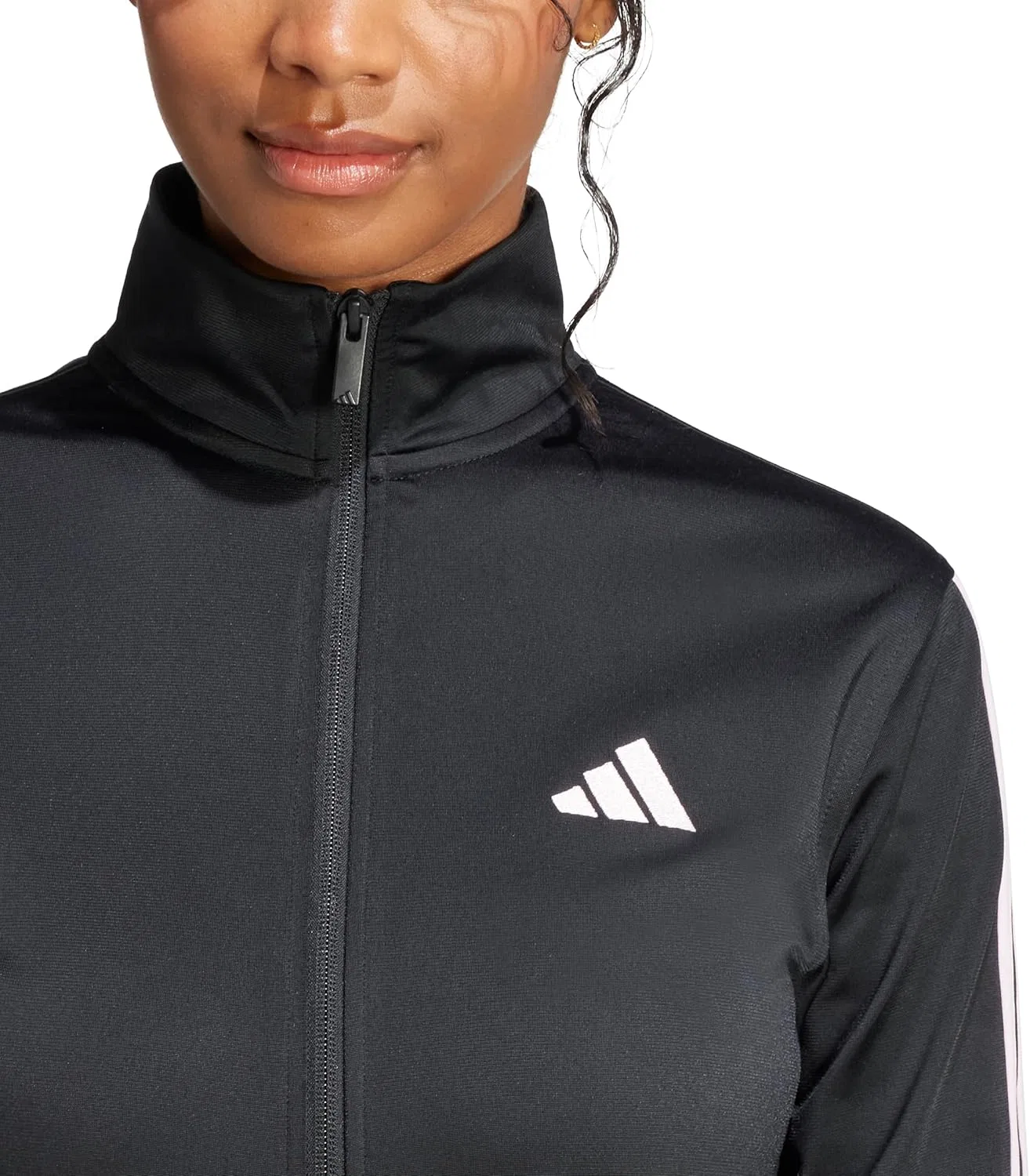 Куртка для бега adidas, черный/розовый — фото 3