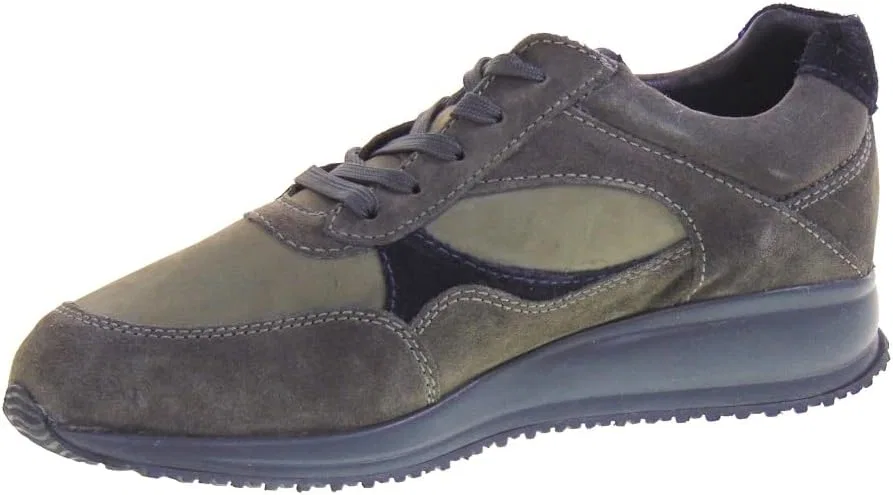 Кроссовки Valleverde 36874 Men's Shoelaces in Suede Grey or Blue Model Casual A Comfortable Shoe Suitable for All Occasions Autumn/Winter 2022 — фото 2