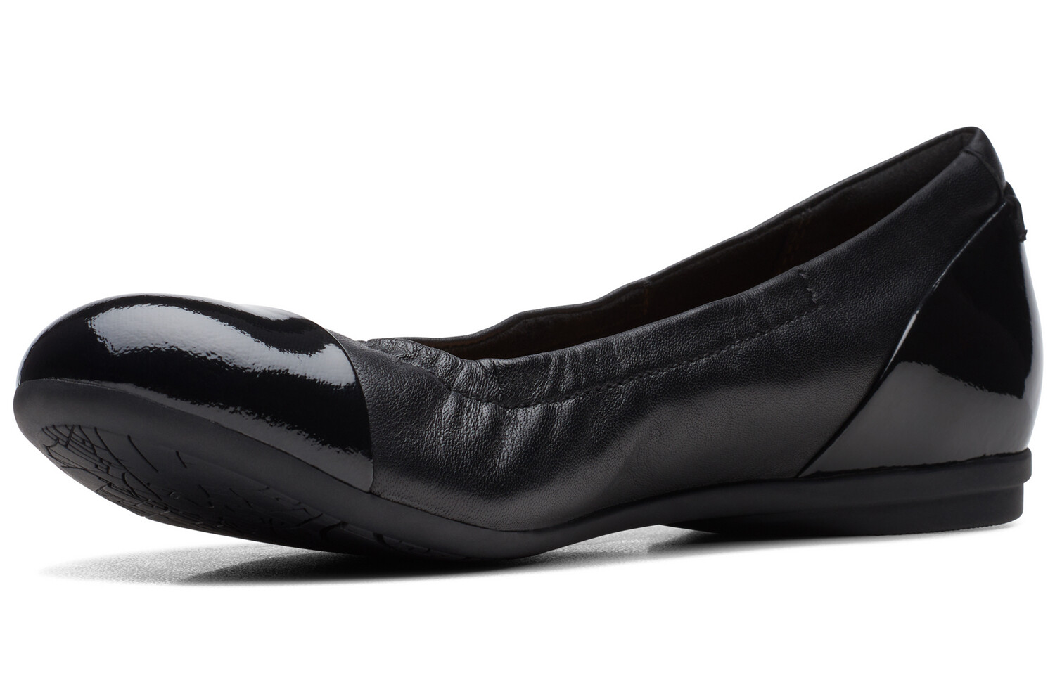 Женская повседневная обувь женская черная Clarks — фото 2