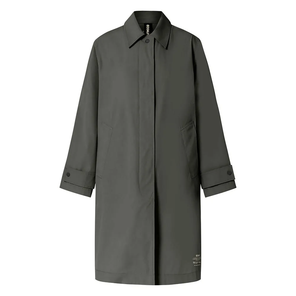 

Пальто Ecoalf Ida trench, зеленый