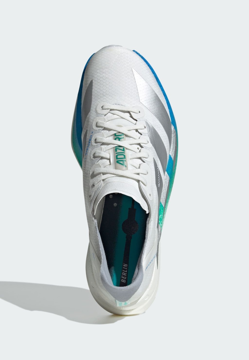 Кроссовки для бега ADIZERO ADIOS PRO 4 Adidas Performance, белый — фото 3