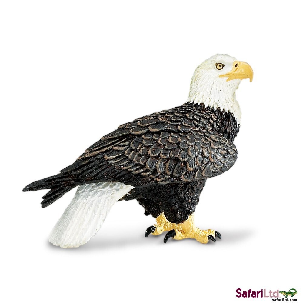 

Safari Ltd 291129 Американский белоголовый орлан, два варианта, 6,7x4x5,7см