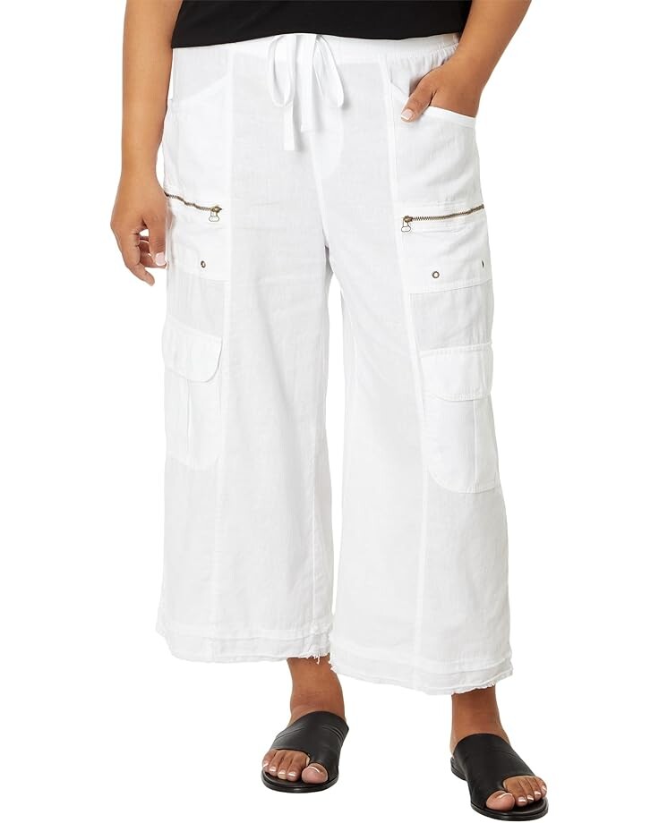 

Брюки XCVI Linen Birk Gaucho, белый