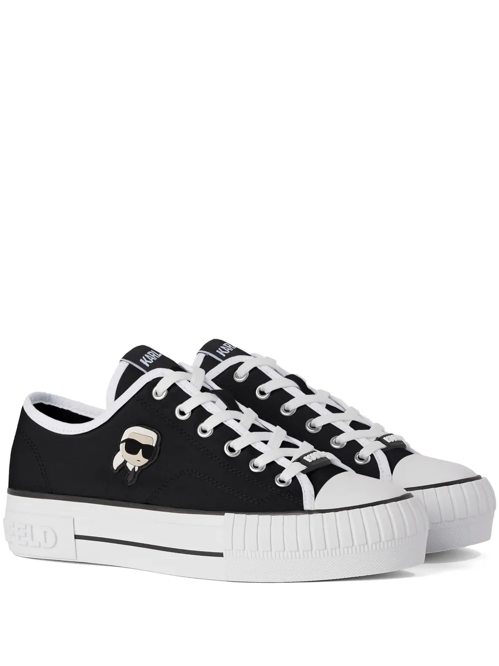 Кроссовки Ikon Kampus Max KARL LAGERFELD, черный