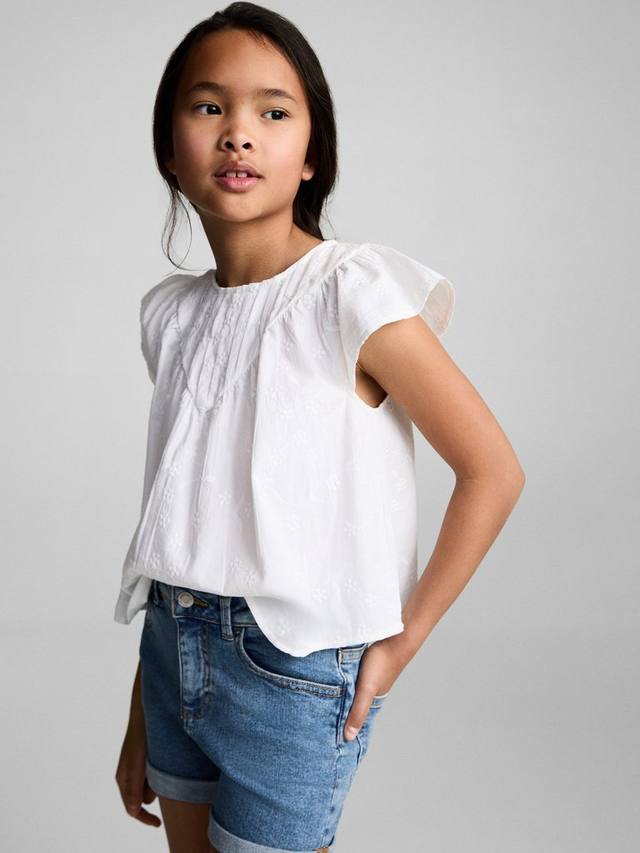 

Детские шорты Chip Denim Mango, Mid Blue