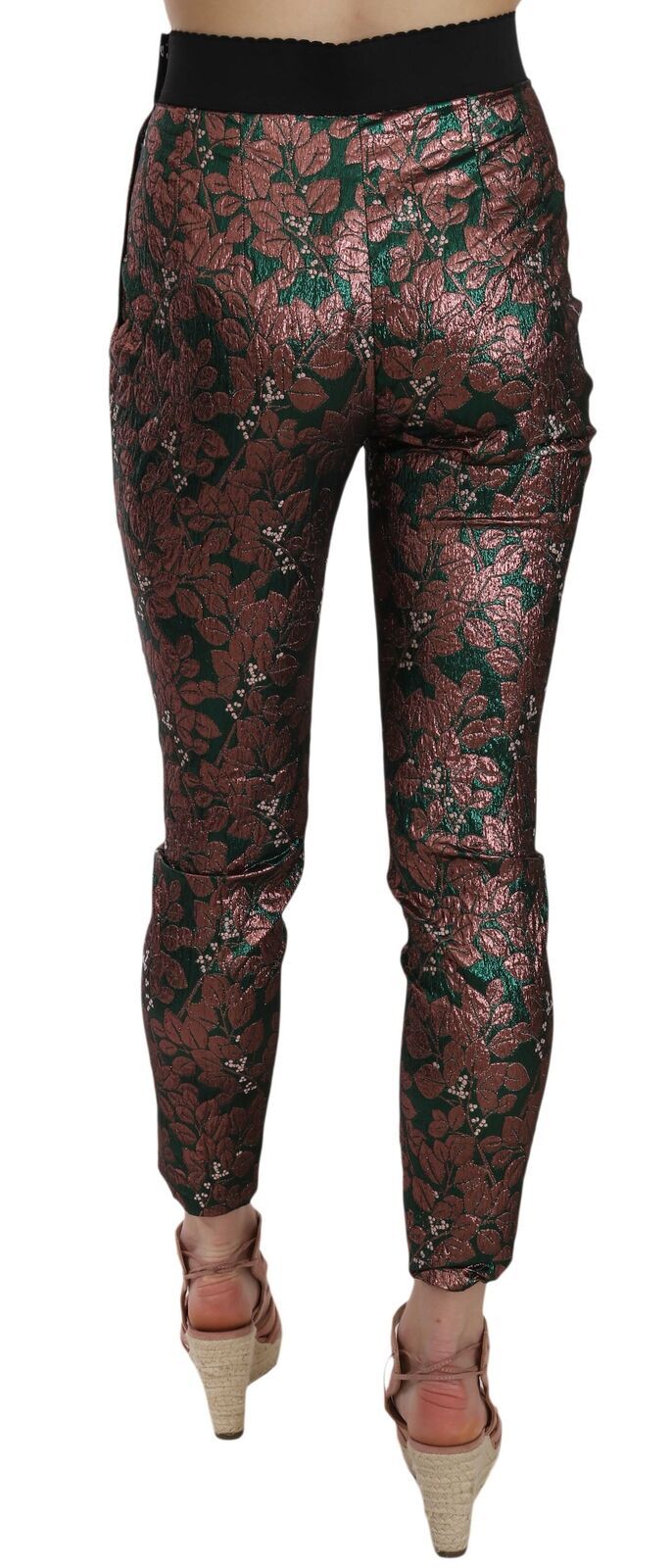 Элегантные разноцветные дизайнерские брюки Dolce & Gabbana — фото 4