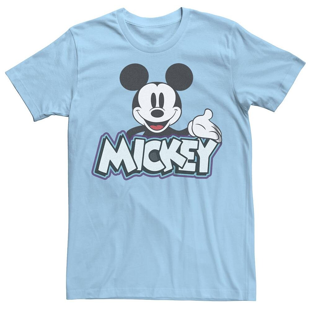 

Мужская футболка с рисунком Микки Мауса Disney's, цвет Light Blue