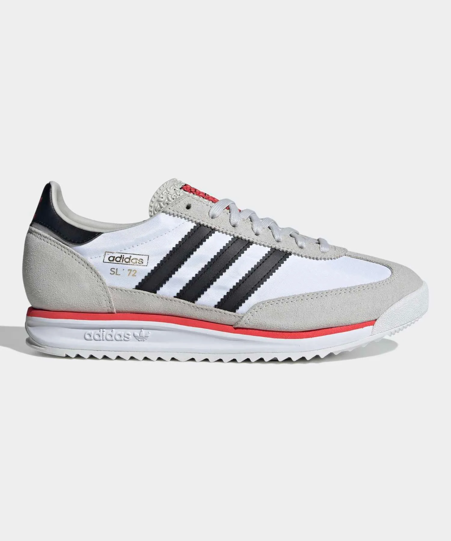 Кроссовки из натуральной кожи SL 72 RS adidas Originals белые